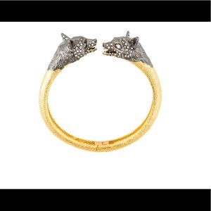 Alexis bittar fox head cuff bracelet NEW